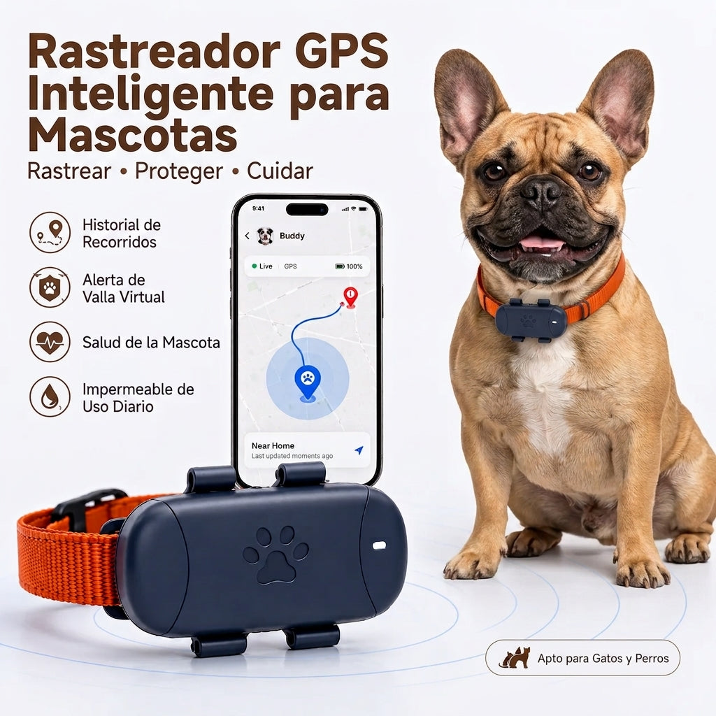 Collar Inteligente – Localizador GPS y Monitor de Actividad